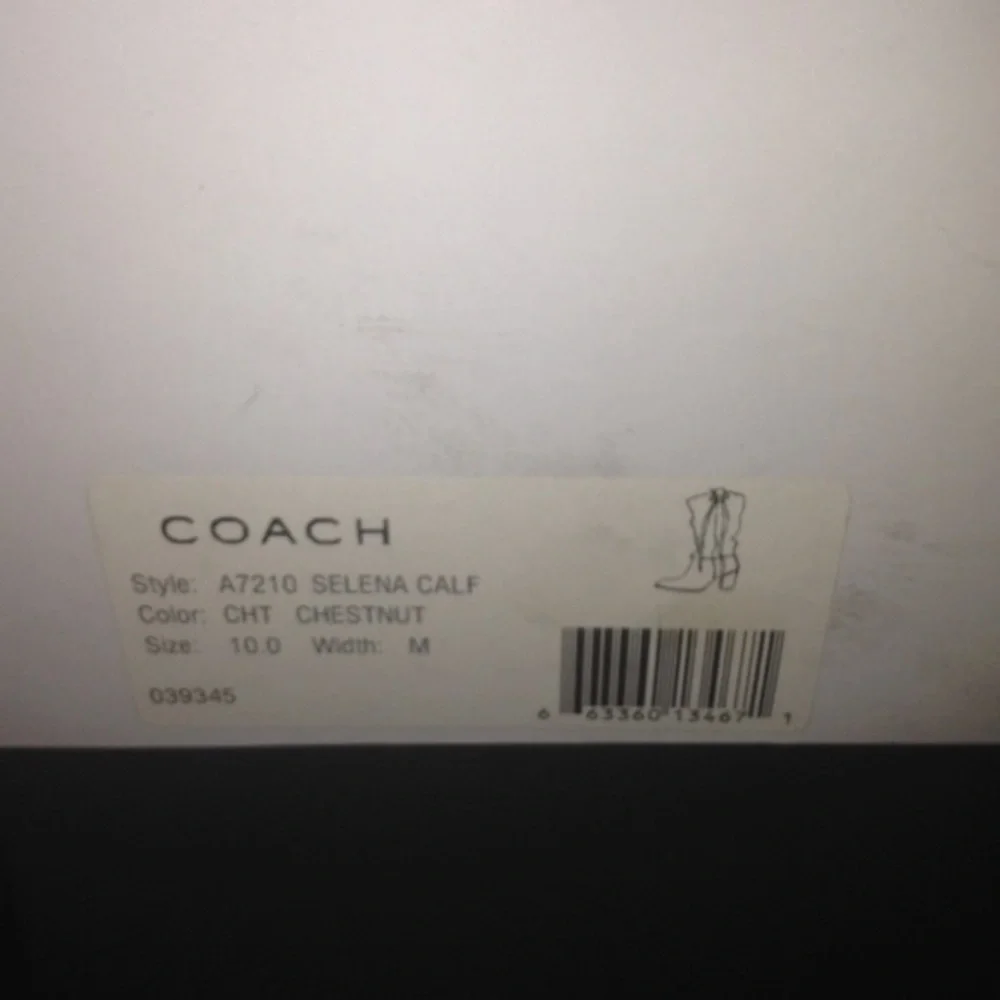 Coach Selena Boots Size 10